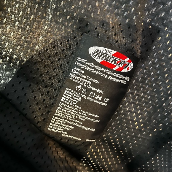 Joe Rocket Mission Motorcycle Armoured Shirt (Medium) (worn twice last season) - Picture 6 of 8